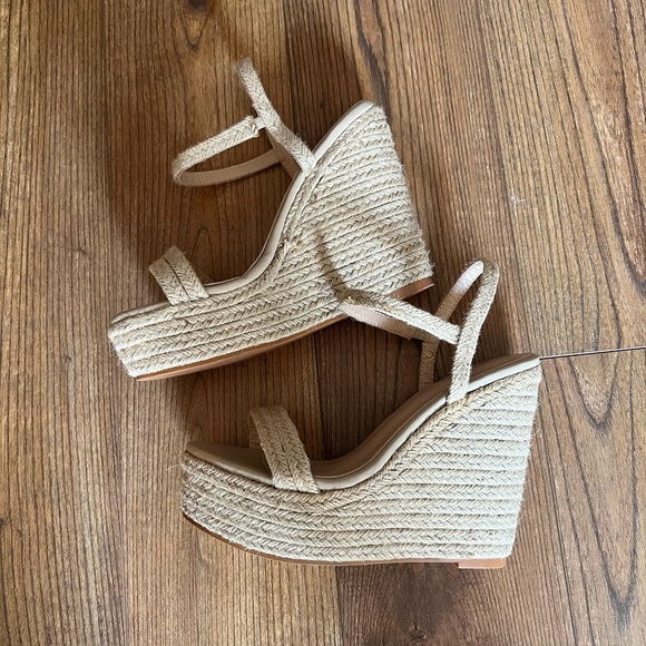 PLT nwot platform wedge Espadrilles - Picture 4 of 7